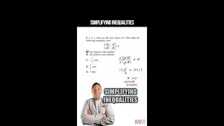 Simplifying Inequalities and Algebraic Expressions