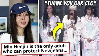 NewJeans Seen Rejecting New ADOR CEO and Supporting Min Hee Jin in Their Recent Award Speeches