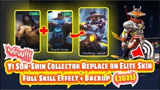 Yi Sun Shin Collector With Base Turret Skin Script | Replace Elite Apocalypse & Roguish Skin | MLBB