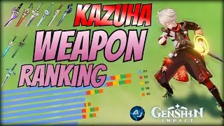 C0 Support Kazuha Weapon Ranking | Genshin Impact 1.6