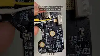 canbus mod for IDM scanner on mellow fly SB2040 Pro V2 can board #voron #formbot #3dprinting #diy