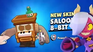 Unlock Saloon 8-bit - Brawl stars