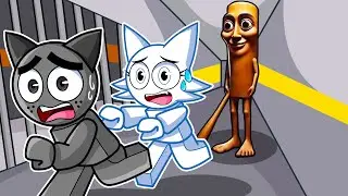 ¡GRAY y WENDA ESCAPAN DE LA PRISION DE TUNG TUNG TUNG SAHUR COMPLETO (BARRY'S PRISON RUN ROBLOX)