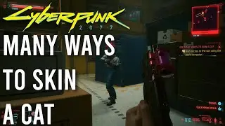 MANY WAYS TO SKIN A CAT! (CYBERPUNK 2077 PS5) 