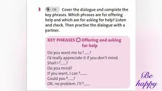 English Plus 8. Ex 3 p. 14 Offering and asking for help