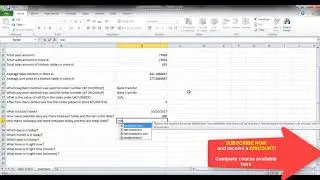 Microsoft Excel - Date and Time formulas in Excel - Find number of days betweens two dates