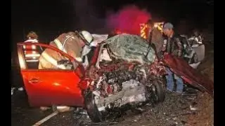 (VERY GRAPHIC) Fatal Deadly Car Crash Compilation!