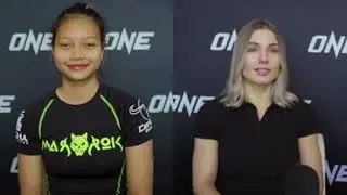 ONE ‘Heavy Hitters’ Interview    Ann “Supergirl” Jaroonsak vs Ekaterina Vandaryeva