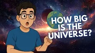 How Big Is the Universe? 🌌 Mind-Blowing Size Explained Simply