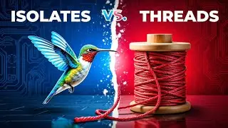 Flutter Isolates VS Threads