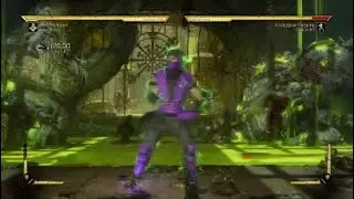 Mortal Kombat 11 удар с ноги Rain
