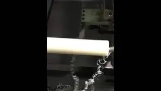 Plastic Machining - Nylon Rod Threading by PlasTex Precision Manufacturing