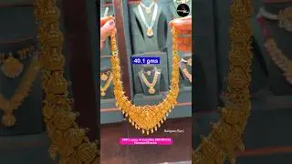 Lightweight U Shape Haram from CMR Jewellery #cmrjewellerytelangana #lightweightharam