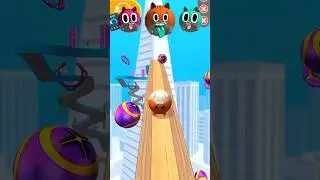 Battle Of Cat Balls 😮😺 330 #shorts #goingballs #youtubeshorts
