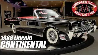 1966 Lincoln Continental Convertible For Sale Vanguard Motor Sales 