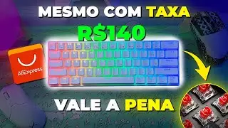 MELHORES TECLADOS MECÂNICOS CUSTO BENEFÍCIO PARA COMPRAR AGORA NO ALIEXPRESS - AGORA OU DPS DA TAXA!