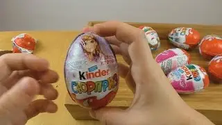 Киндер сюрприз Открываем киндеры видео на русском