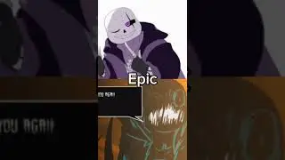 Epic Sans vs Nightmare Sans | Undertale AU 1v1