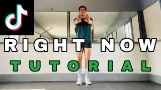 RIGHT NOW|TIKTOK STEP BY STEP DANCE TUTORIAL|DANCE GURU