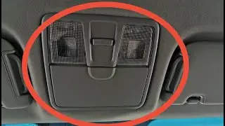 ПЛАФОН (ШТУРМАНСКИЙ СВЕТ) В KIA HYUNDAI / СВОИМИ РУКАМИ / ПОДРОБНАЯ УСТАНОВКА