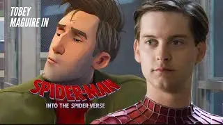 Tobey Maguire In Spider-Man Into The Spider-Verse (Opening Scene).