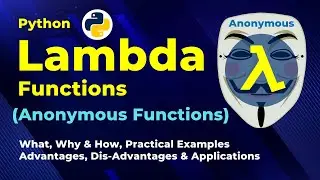 Lambda Function in Python, Python Lambda Functions, Anonymous Functions Python, Lambda Python, Ai24