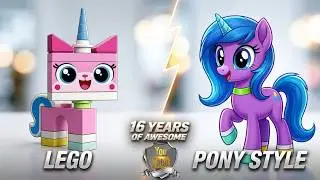 Юникитти в образе пони | Unikitty As My Little Pony | Radius