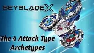 ALL 4 Beyblade X Attack Type Archetypes | How They Differ and How To Use Them 🔥🔥 #beybladex