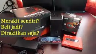 Merakit PC sendiri atau dirakitkan saja? Asrock DeskMini X300 dengan AMD Ryzen 7 5700G