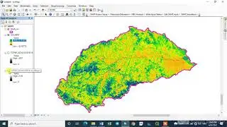 NDVI Calculation for our AOI (Area of Interest) from Sentinel 2 Data using ArcGIS