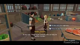 Genshin Impact - last delivery (part 2) smiley yanxiao(day 7) dec 17