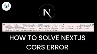 How to solve Next JS Cors Error || Cors Issue in Next Js || Axios Error || Hindi Explanation