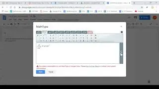 MathType Tutorial - Equations in Google Docs