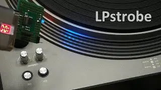 LP strobe - ручной LED стробоскоп для проигрывателя demo
