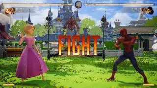 Mortal Kombat 1 - Rapunzel Vs Spiderman