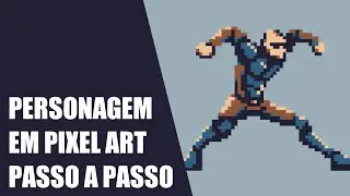 Criando um personagem em PIXEL ART no Krita