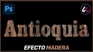 Como crear un EFECTO DE TEXTO en Madera en Photoshop