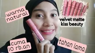 Review Lipcream Velvet Matte Kiss Beauty