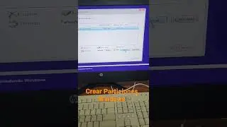 Crear particiones en la instalación de Windows