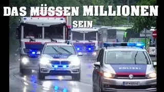 DAS MÜSSEN MILLIONEN EURO SEIN !! | 3x Geldtransporter mit COBRA Begleitung in WIEN