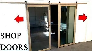 Barn Door Style Shop Doors