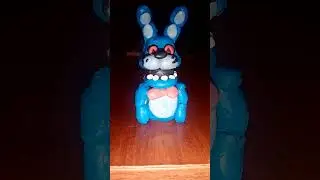 слепил бонни + youtooz #fnaf #lepka