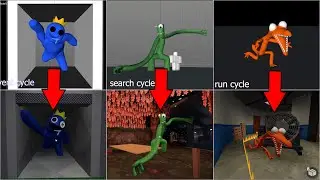 Rainbow Friends Original Animations vs NEW Animations Comparison [ROBLOX]