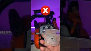 THIS will kill your chainsaw! Reworking the air filter.