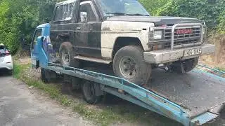 Зритель вызвал на эвакуацию РЕТРО-ВНЕДОРОЖНИКА Patrol K-160 и шаровые выпадают не только у жигулей