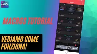 Macros Tutorial - Argomenti Chetogenici 