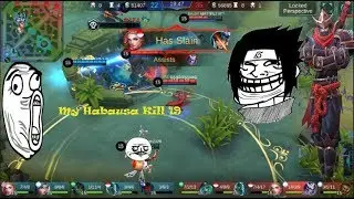 Mobile Legend  : My Hayabusa kill 19