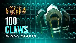 100 Crafted Claws - Project Diablo 2 (PD2)