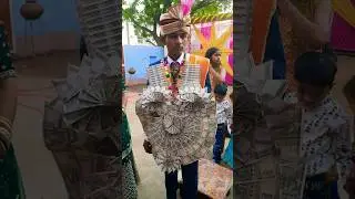 दूल्हे ने फेरी 5 लाख की माला फिर देखो क्या हुआ #wedding #dulha #trending #video #shorts