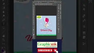 women's day special creative graphics. #shorts. International women's day poster #Graphicstik